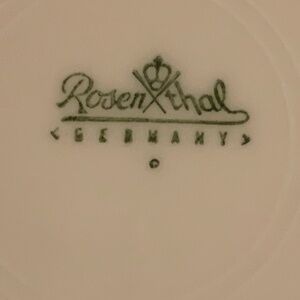 Fine porcelain Rosenthal china made in Germany